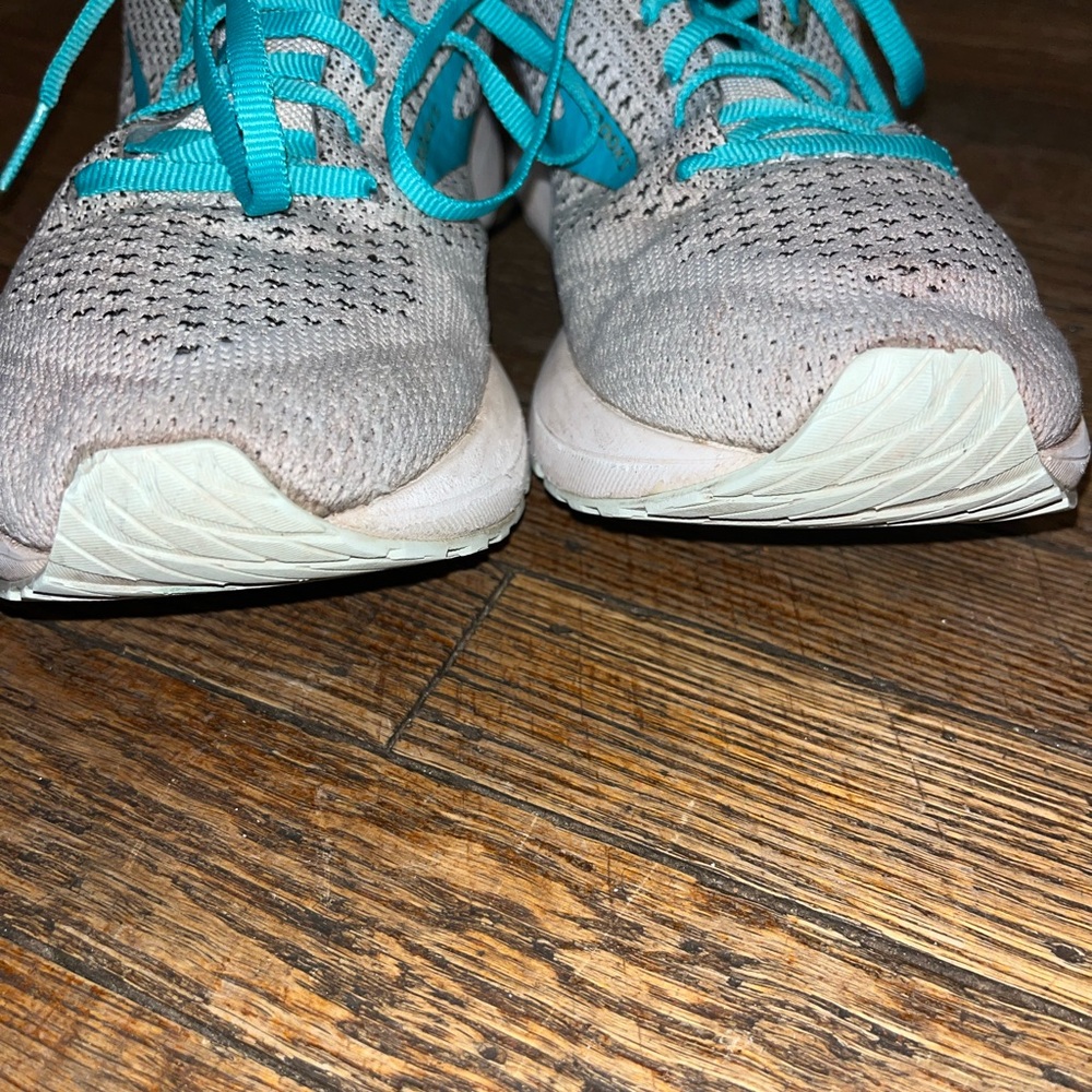 Brooks Revel 4 Women’s 8.5 Gray Blue Running Shoes Athletic Sneaker - Picture 2 of 7